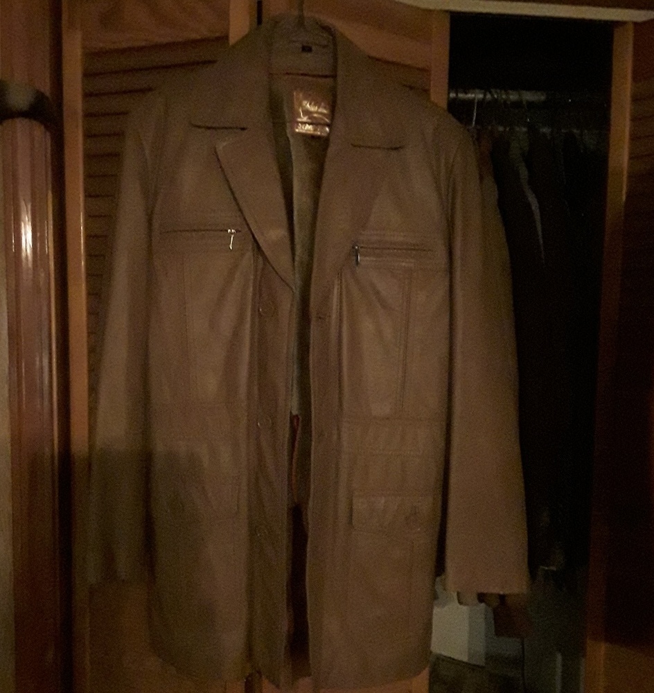 Estes leder Jacket